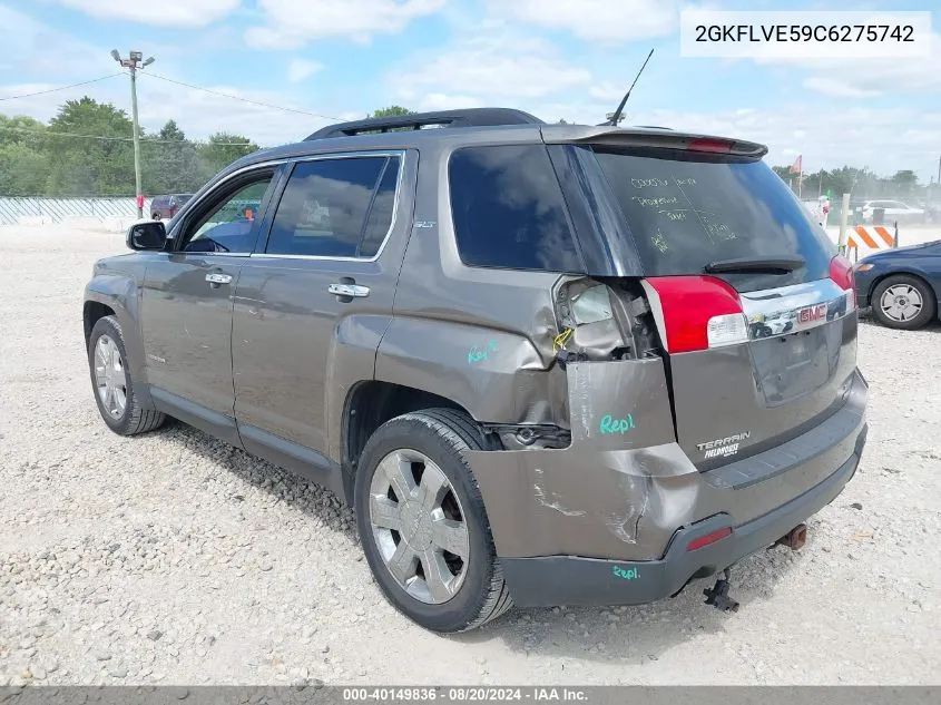 2012 GMC Terrain Slt-1 VIN: 2GKFLVE59C6275742 Lot: 40149836