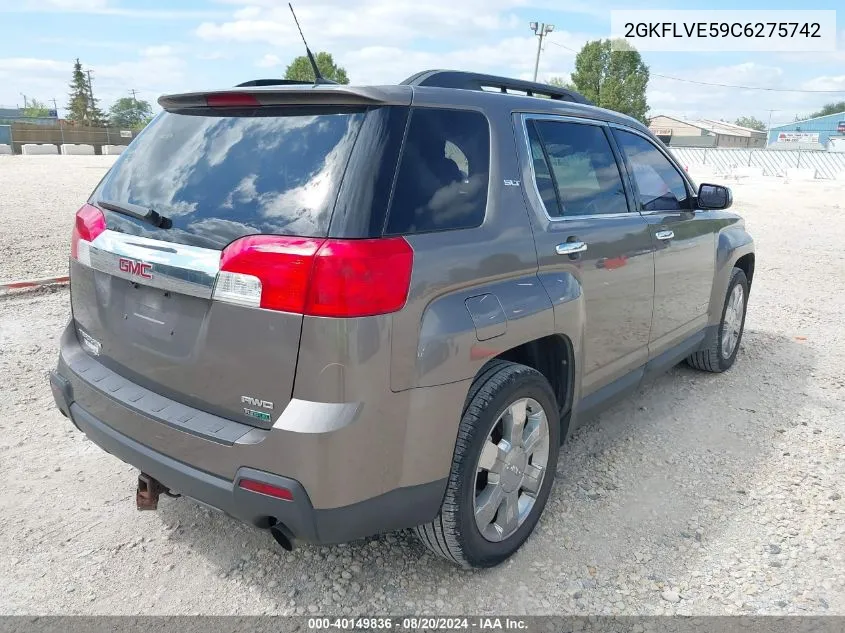 2012 GMC Terrain Slt-1 VIN: 2GKFLVE59C6275742 Lot: 40149836