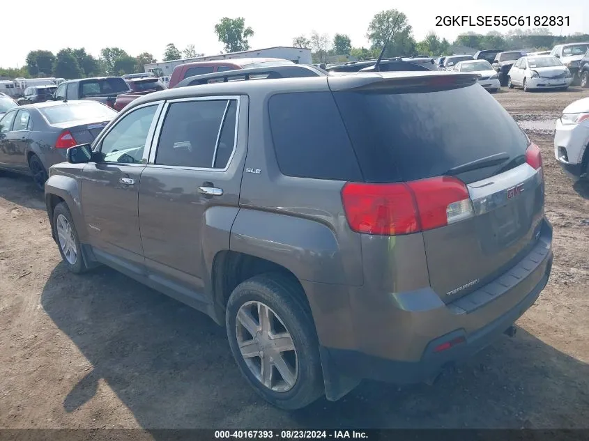 2012 GMC Terrain Sle-2 VIN: 2GKFLSE55C6182831 Lot: 40167393