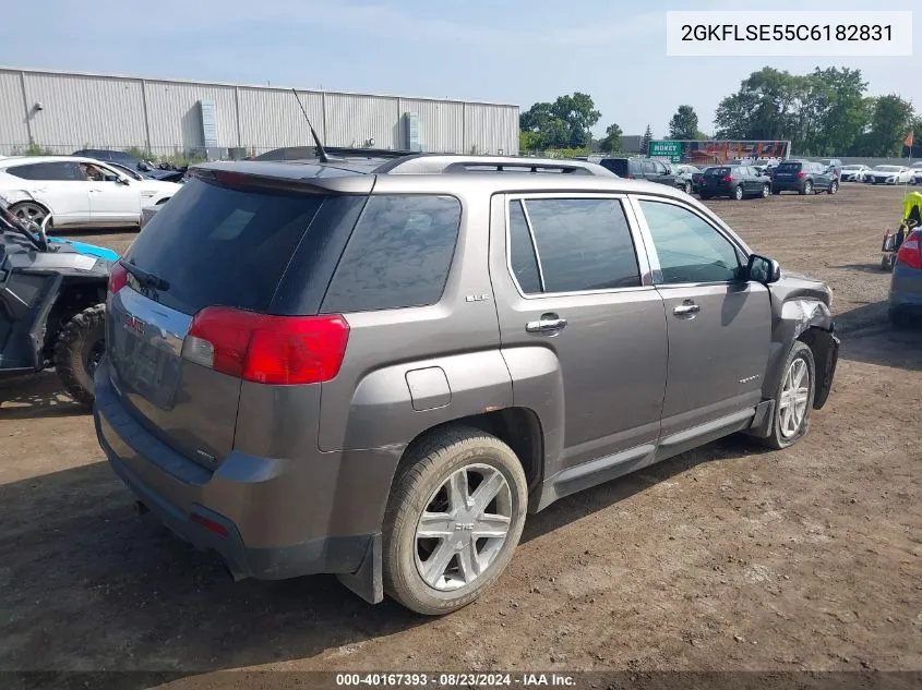 2012 GMC Terrain Sle-2 VIN: 2GKFLSE55C6182831 Lot: 40167393