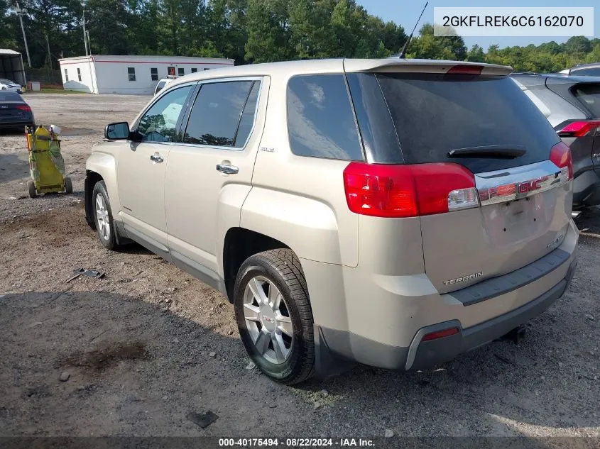 2012 GMC Terrain Sle-1 VIN: 2GKFLREK6C6162070 Lot: 40175494