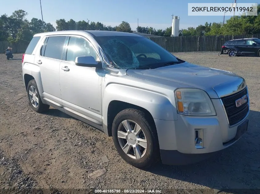 2012 GMC Terrain Sle-1 VIN: 2GKFLREK9C6119942 Lot: 40185798