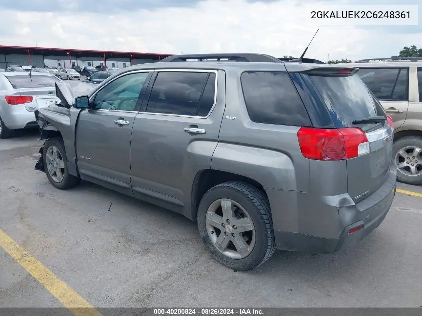 2012 GMC Terrain Slt-1 VIN: 2GKALUEK2C6248361 Lot: 40200824