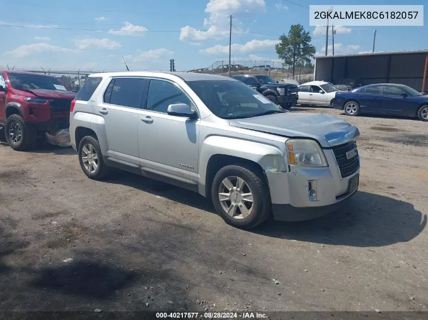 2012 GMC Terrain Sle-1 VIN: 2GKALMEK8C6182057 Lot: 40217577