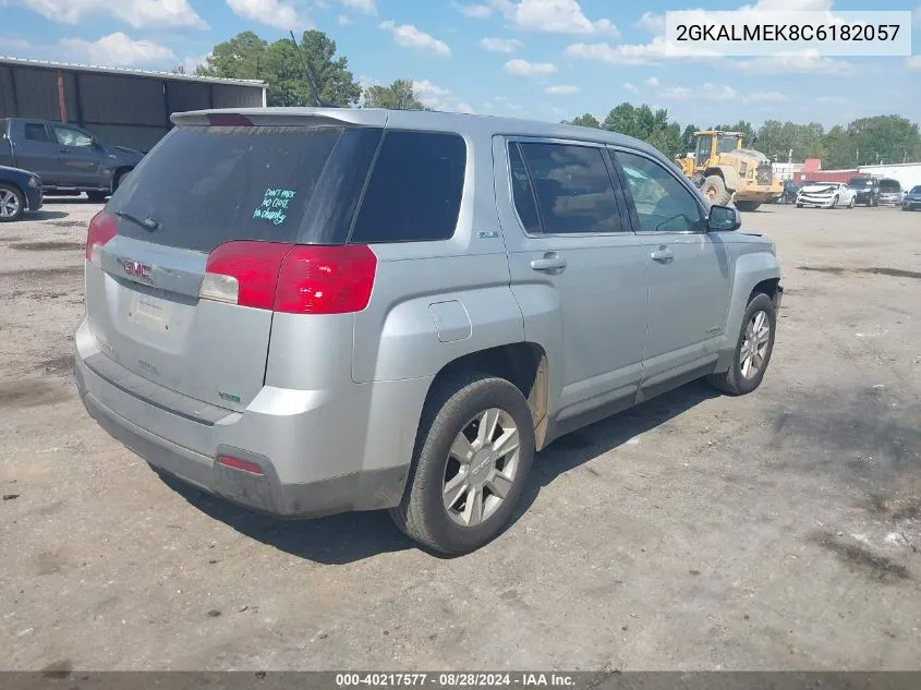 2012 GMC Terrain Sle-1 VIN: 2GKALMEK8C6182057 Lot: 40217577