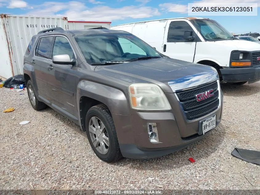 2012 GMC Terrain Sle-2 VIN: 2GKALSEK3C6123051 Lot: 40223872