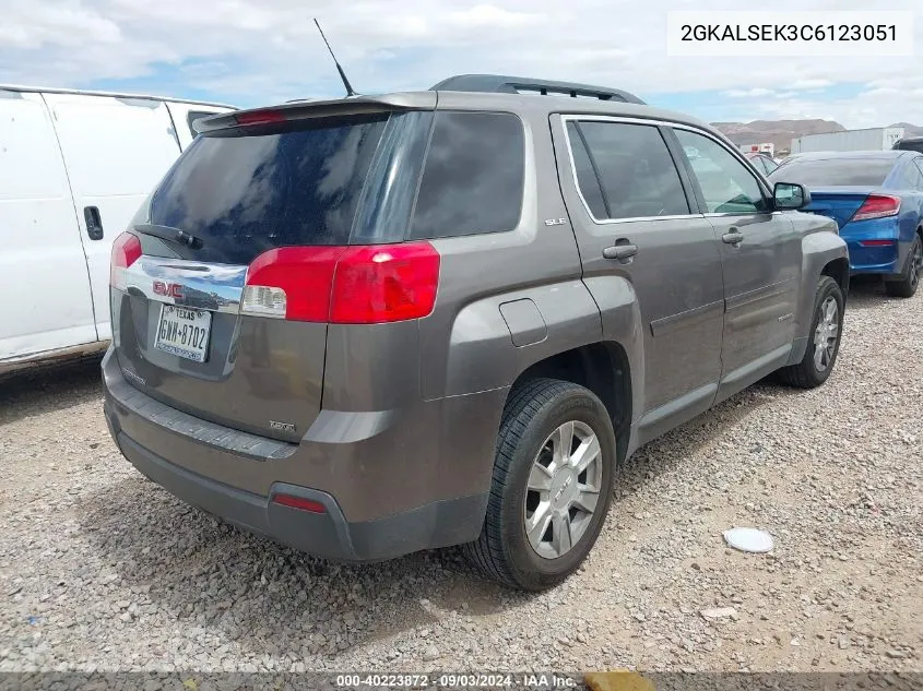 2012 GMC Terrain Sle-2 VIN: 2GKALSEK3C6123051 Lot: 40223872