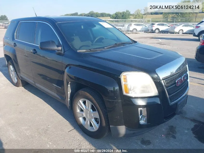 2012 GMC Terrain Sle-1 VIN: 2GKALMEK5C6124214 Lot: 40227140