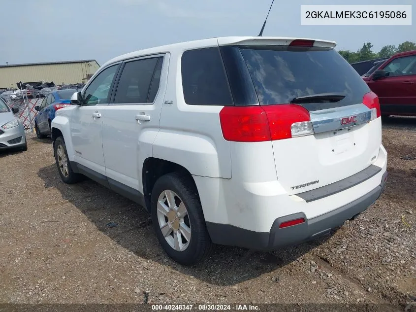 2GKALMEK3C6195086 2012 GMC Terrain Sle-1