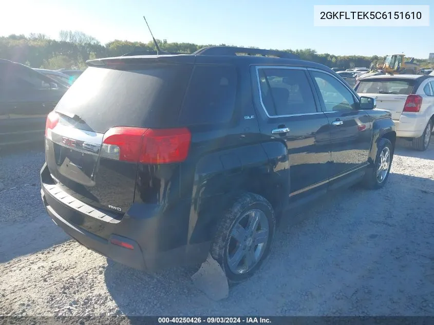 2GKFLTEK5C6151610 2012 GMC Terrain Sle-2