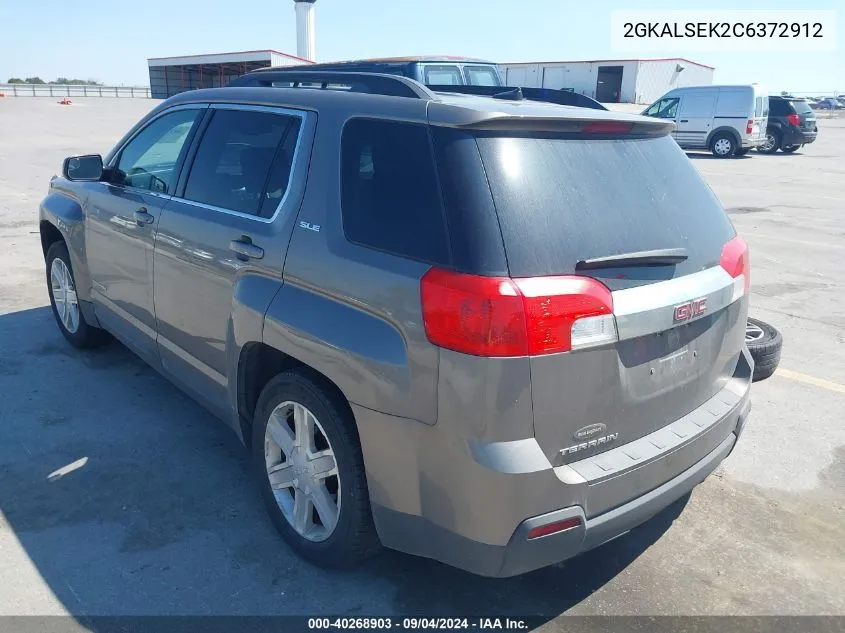 2GKALSEK2C6372912 2012 GMC Terrain Sle-2