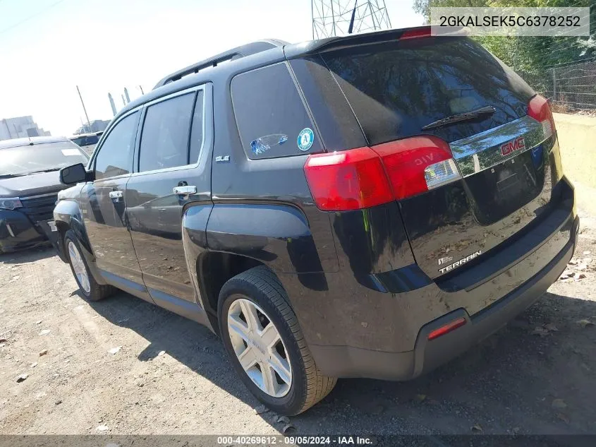 2GKALSEK5C6378252 2012 GMC Terrain Sle