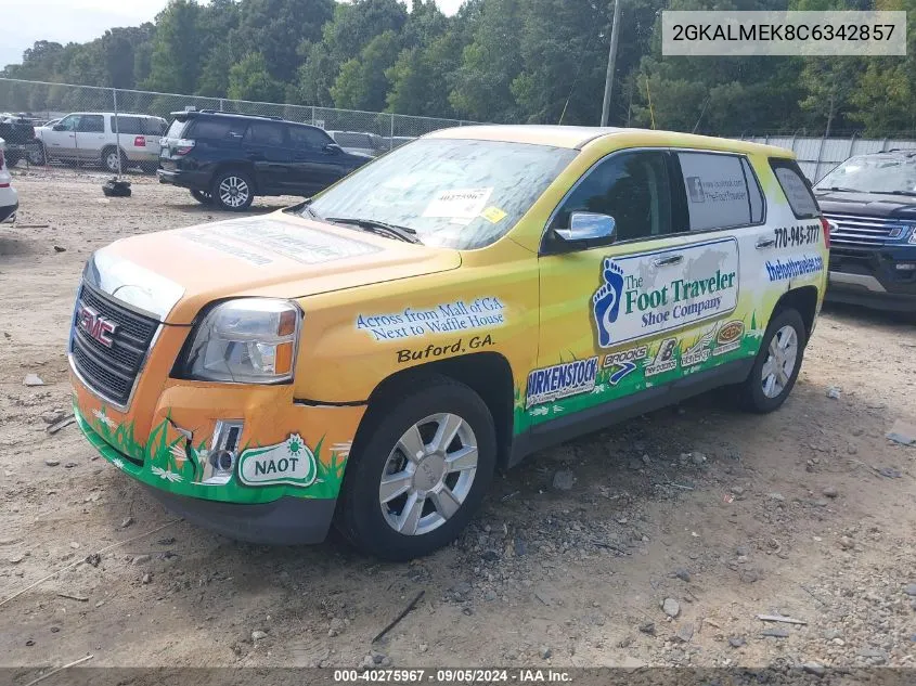 2GKALMEK8C6342857 2012 GMC Terrain Sle-1