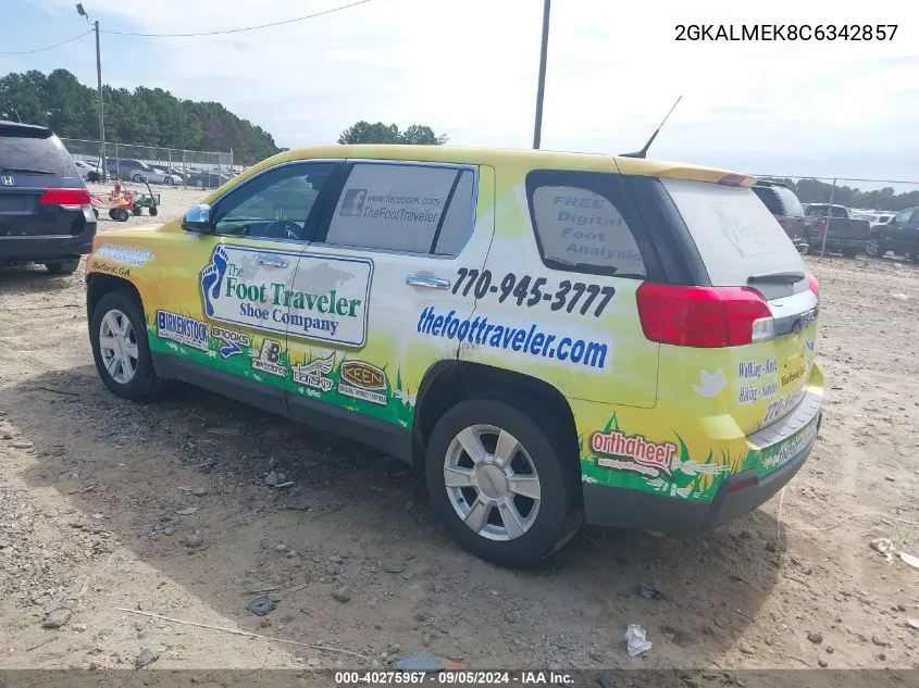 2GKALMEK8C6342857 2012 GMC Terrain Sle-1