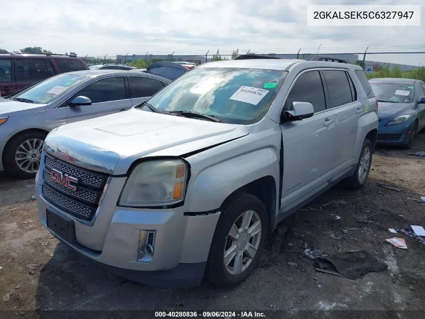 2012 GMC Terrain Sle-2 VIN: 2GKALSEK5C6327947 Lot: 40280836