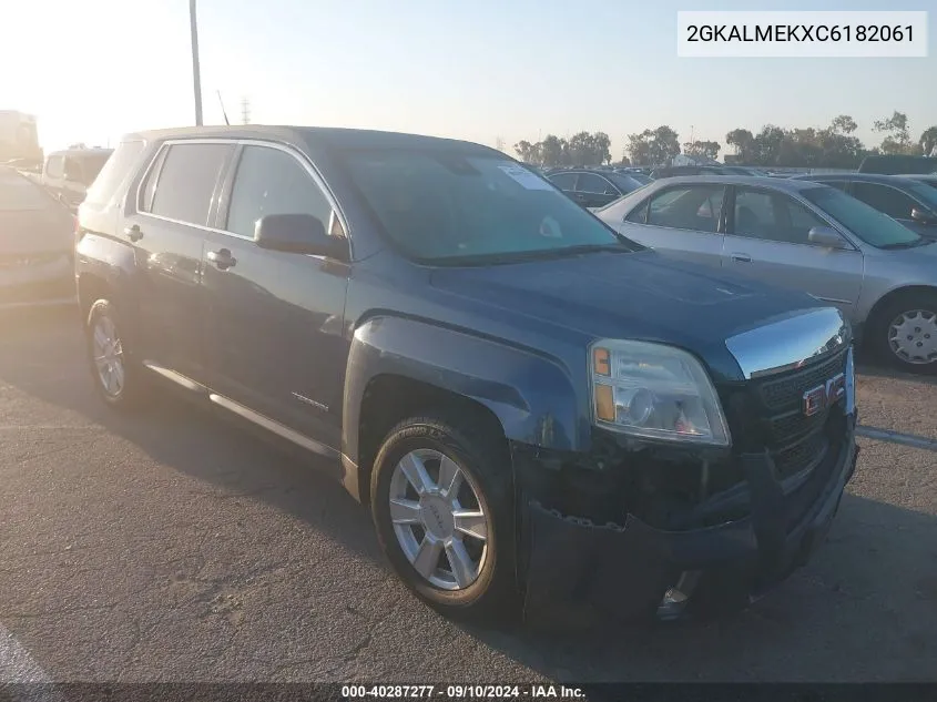 2012 GMC Terrain Sle-1 VIN: 2GKALMEKXC6182061 Lot: 40287277