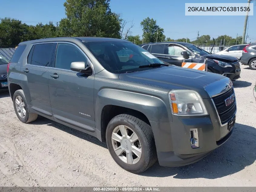 2GKALMEK7C6381536 2012 GMC Terrain Sle-1