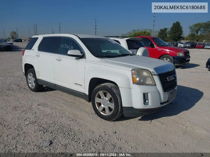 2012 GMC Terrain Sle-1 VIN: 2GKALMEK5C6180685 Lot: 40306518