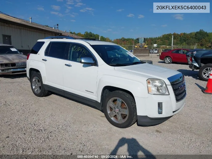 2012 GMC Terrain Slt-2 VIN: 2GKFLXEK5C6400043 Lot: 40354740