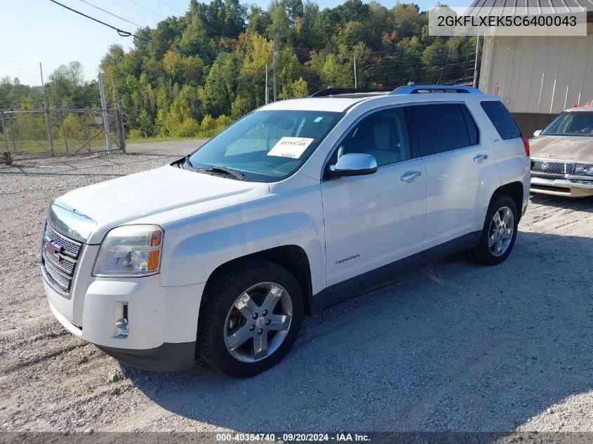 2012 GMC Terrain Slt-2 VIN: 2GKFLXEK5C6400043 Lot: 40354740