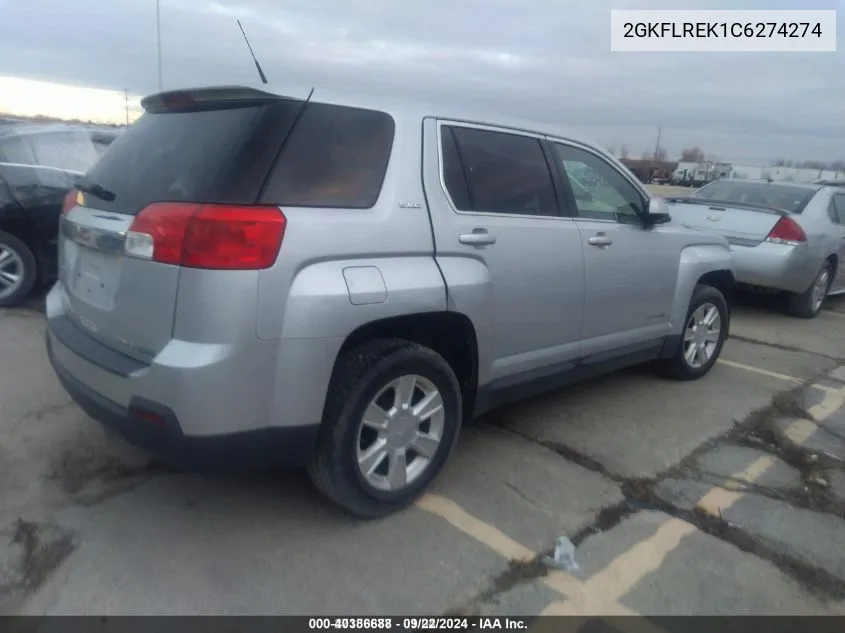 2GKFLREK1C6274274 2012 GMC Terrain Sle-1