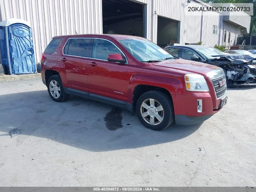 2GKALMEK7C6260733 2012 GMC Terrain Sle-1