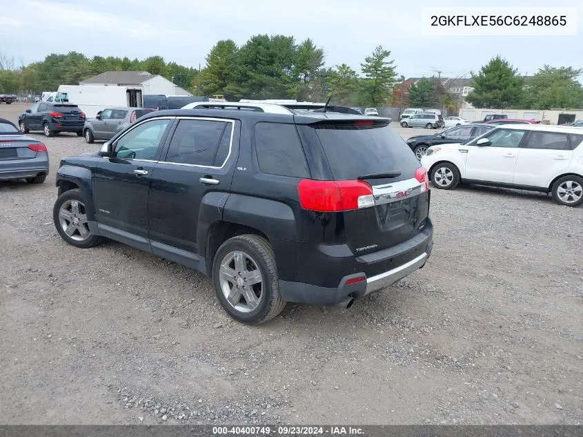 2012 GMC Terrain Slt VIN: 2GKFLXE56C6248865 Lot: 40400749