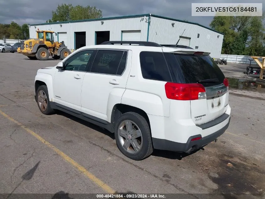 2012 GMC Terrain Slt-1 VIN: 2GKFLVE51C6184481 Lot: 40421884