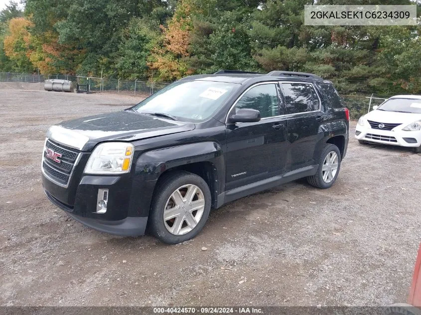 2012 GMC Terrain Sle-2 VIN: 2GKALSEK1C6234309 Lot: 40424570