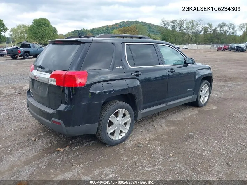 2012 GMC Terrain Sle-2 VIN: 2GKALSEK1C6234309 Lot: 40424570