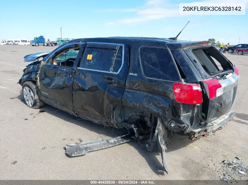 2012 GMC Terrain Sle-1 VIN: 2GKFLREK3C6328142 Lot: 40428538