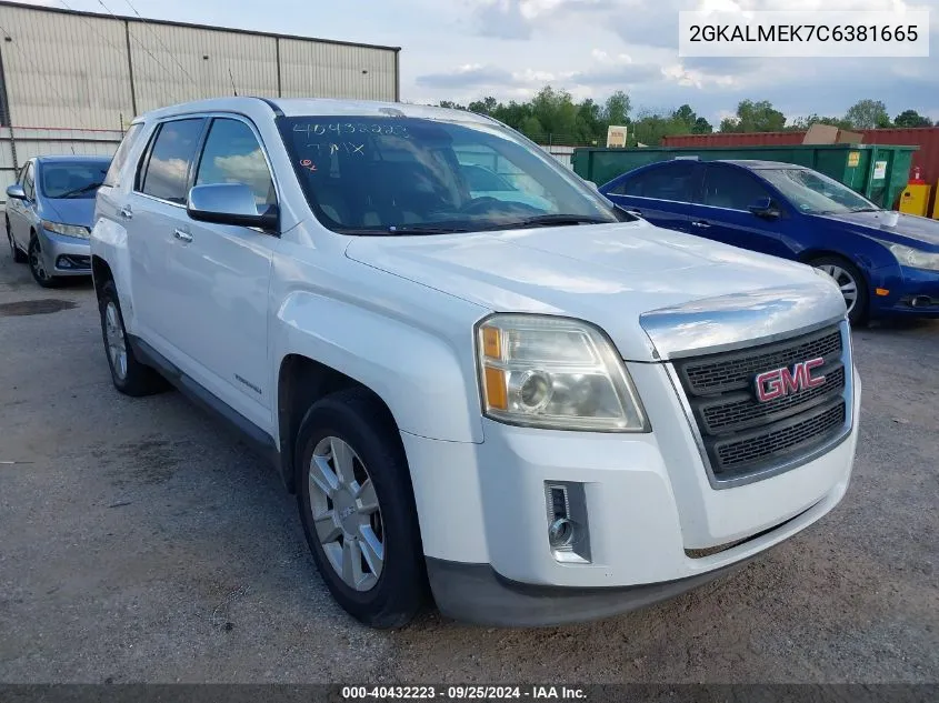 2GKALMEK7C6381665 2012 GMC Terrain Sle-1