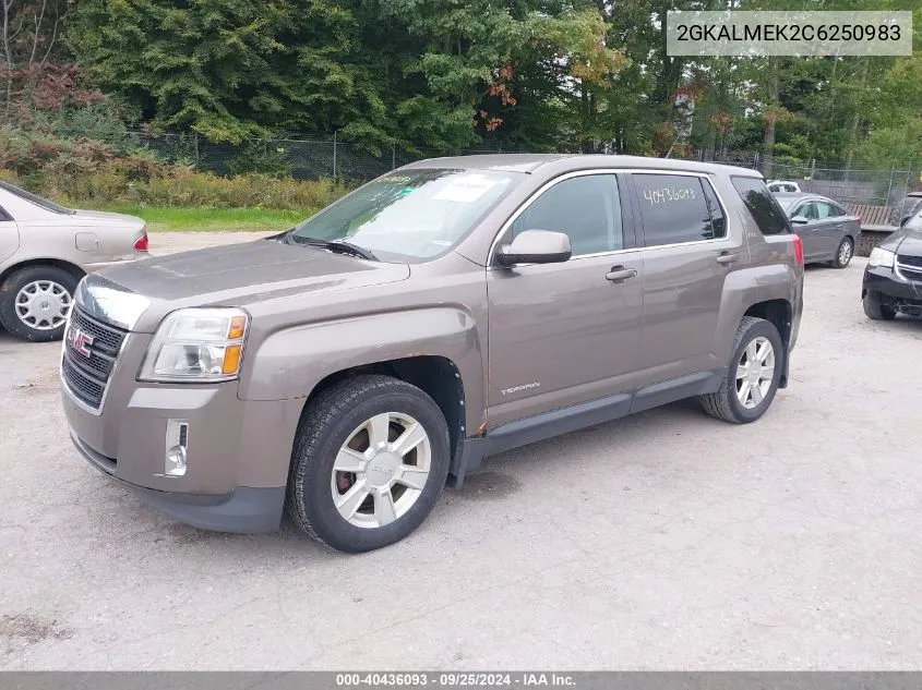 2GKALMEK2C6250983 2012 GMC Terrain Sle-1