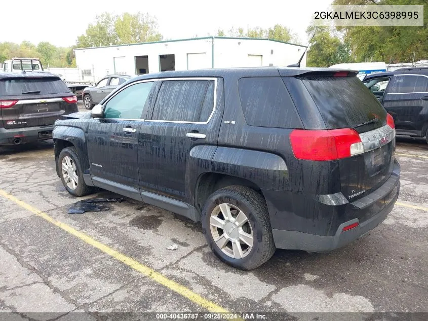 2012 GMC Terrain Sle-1 VIN: 2GKALMEK3C6398995 Lot: 40436787