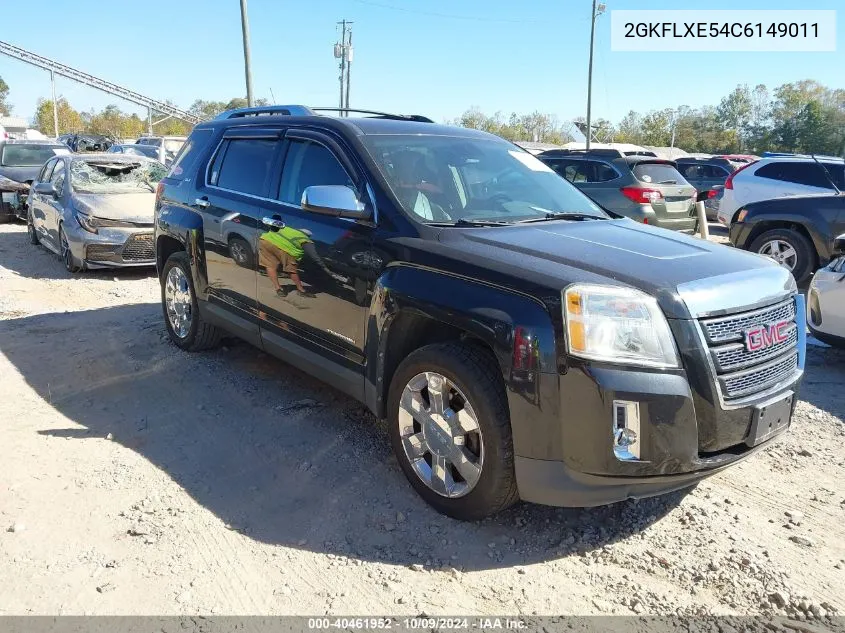 2012 GMC Terrain Slt-2 VIN: 2GKFLXE54C6149011 Lot: 40461952