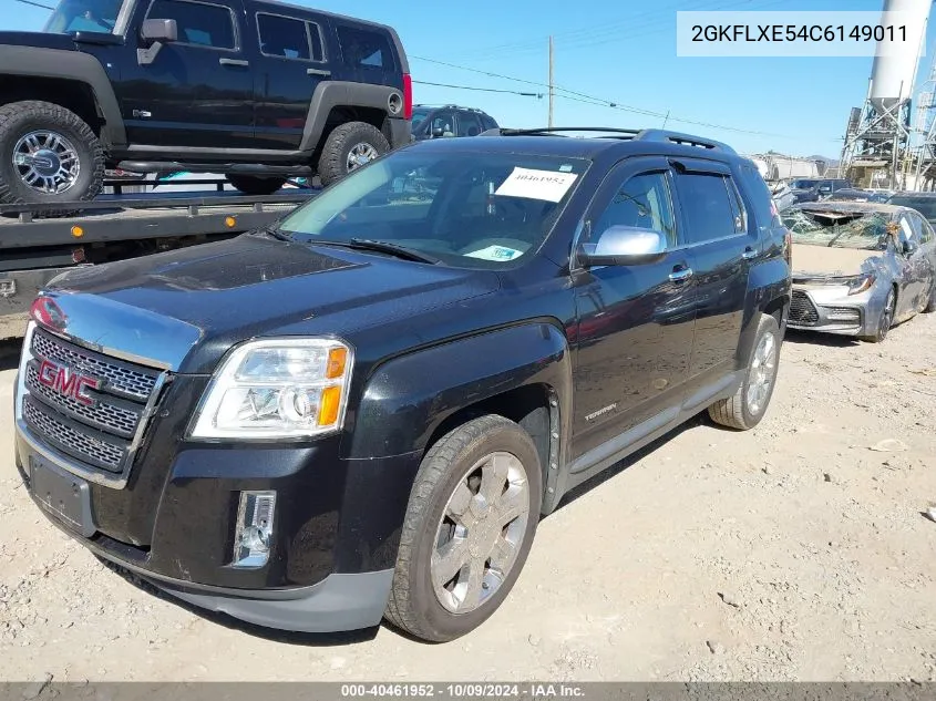 2012 GMC Terrain Slt-2 VIN: 2GKFLXE54C6149011 Lot: 40461952