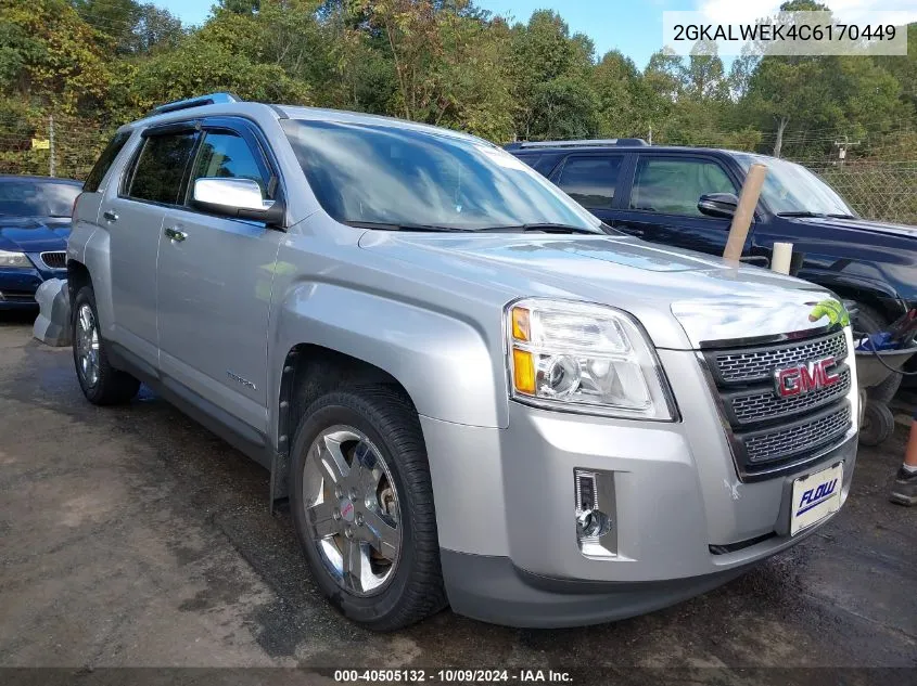 2012 GMC Terrain Slt-2 VIN: 2GKALWEK4C6170449 Lot: 40505132