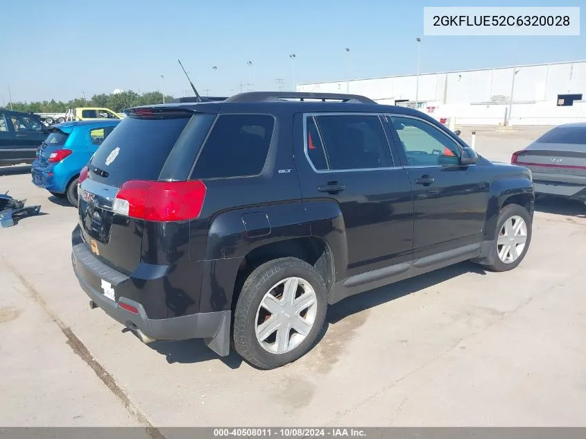 2012 GMC Terrain Slt-1 VIN: 2GKFLUE52C6320028 Lot: 40508011