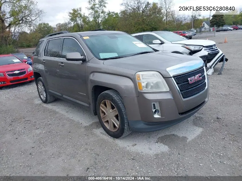 2012 GMC Terrain Sle-2 VIN: 2GKFLSE53C6280840 Lot: 40516416