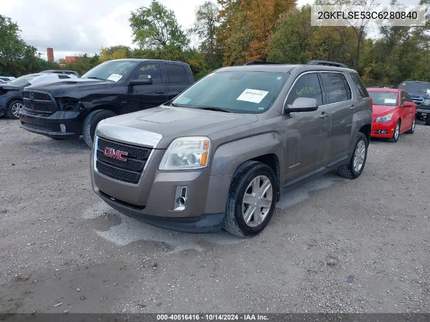 2012 GMC Terrain Sle-2 VIN: 2GKFLSE53C6280840 Lot: 40516416