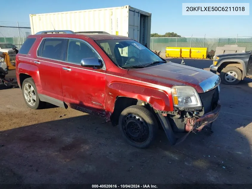 2012 GMC Terrain Slt-2 VIN: 2GKFLXE50C6211018 Lot: 40520616