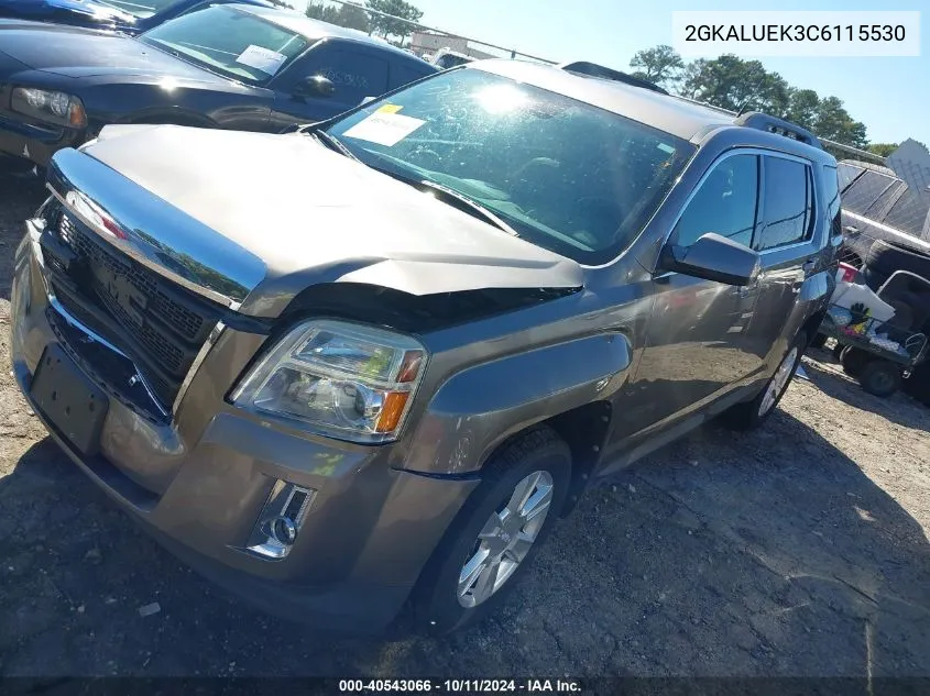 2012 GMC Terrain Slt VIN: 2GKALUEK3C6115530 Lot: 40543066