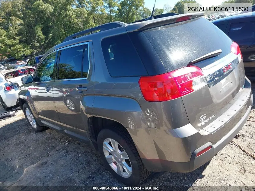 2012 GMC Terrain Slt VIN: 2GKALUEK3C6115530 Lot: 40543066