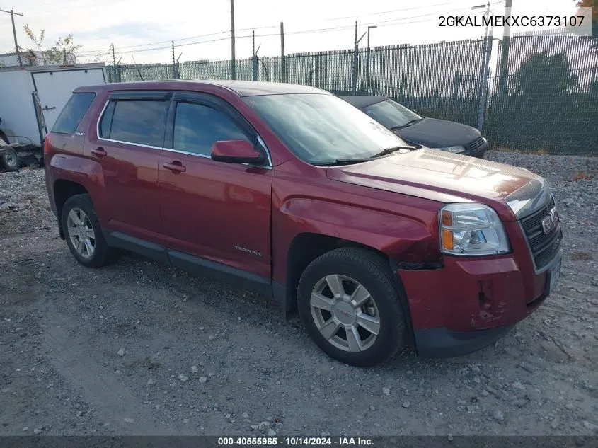 2012 GMC Terrain Sle-1 VIN: 2GKALMEKXC6373107 Lot: 40555965