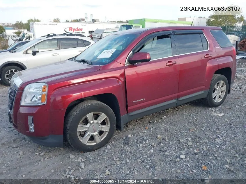 2012 GMC Terrain Sle-1 VIN: 2GKALMEKXC6373107 Lot: 40555965