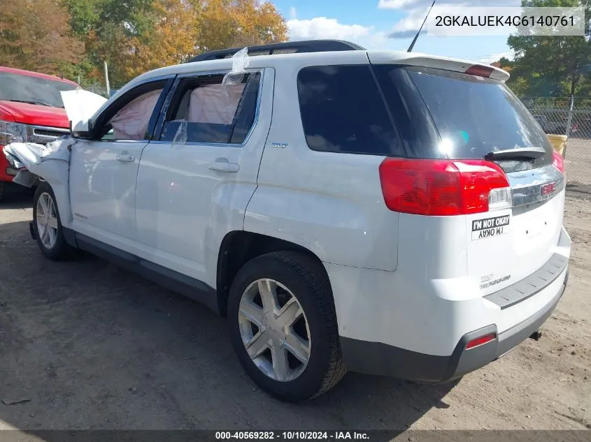 2012 GMC Terrain Slt-1 VIN: 2GKALUEK4C6140761 Lot: 40569282