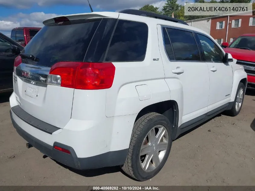 2012 GMC Terrain Slt-1 VIN: 2GKALUEK4C6140761 Lot: 40569282