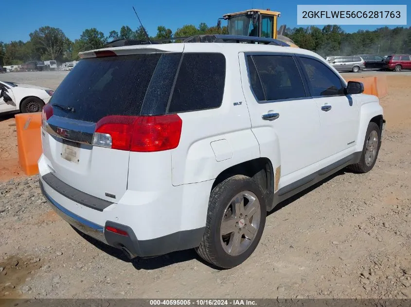 2012 GMC Terrain Slt-2 VIN: 2GKFLWE56C6281763 Lot: 40595005