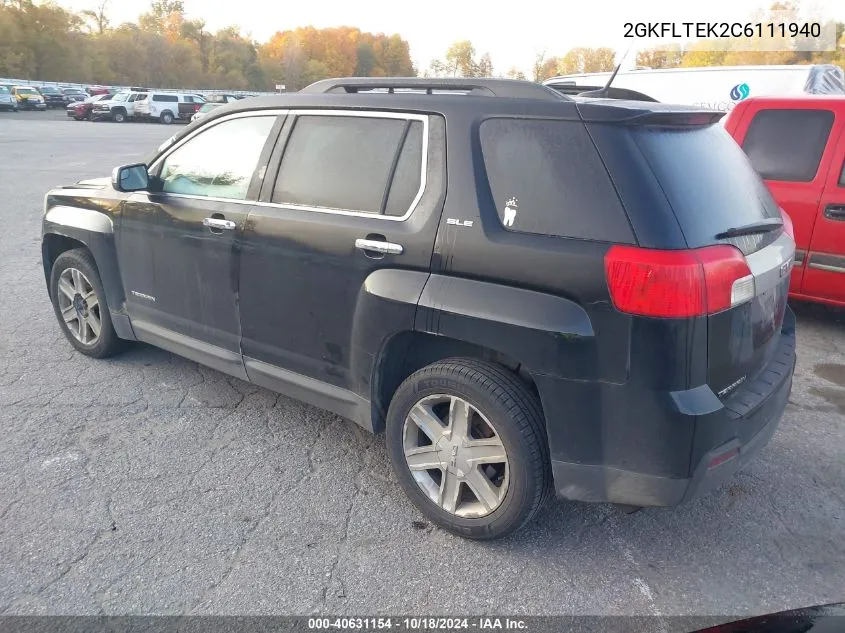 2GKFLTEK2C6111940 2012 GMC Terrain Sle-2