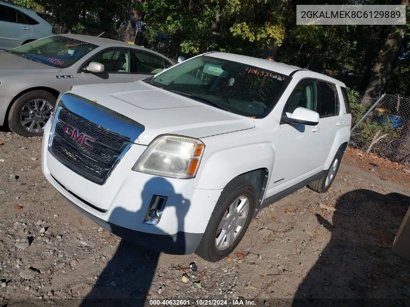 2012 GMC Terrain Sle-1 VIN: 2GKALMEK8C6129889 Lot: 40632601